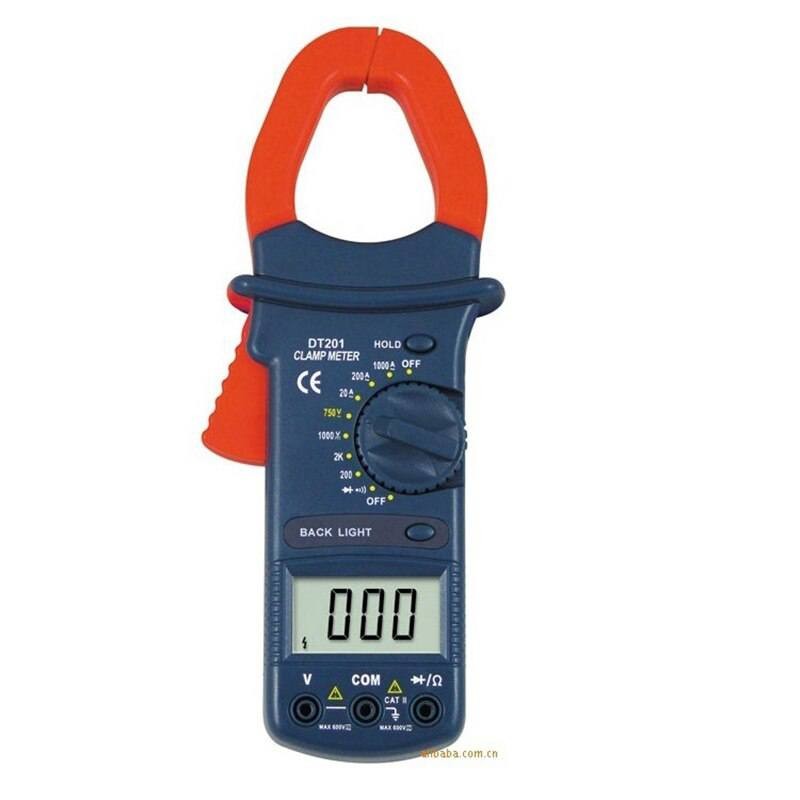 Digital Clamp Meter: DT201