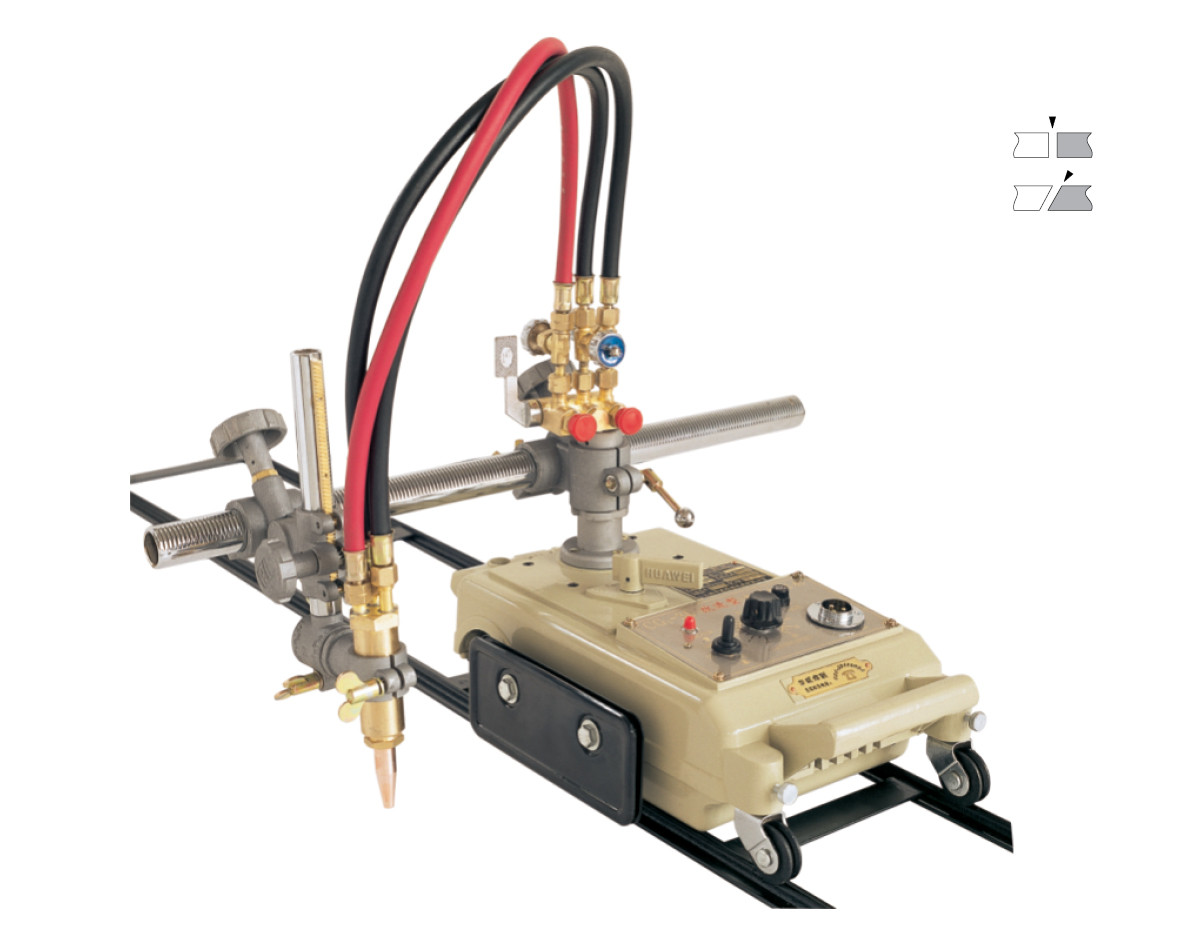 CG1-30 Straight line track guide flame gas cutter oxy-fuel cutting machine
