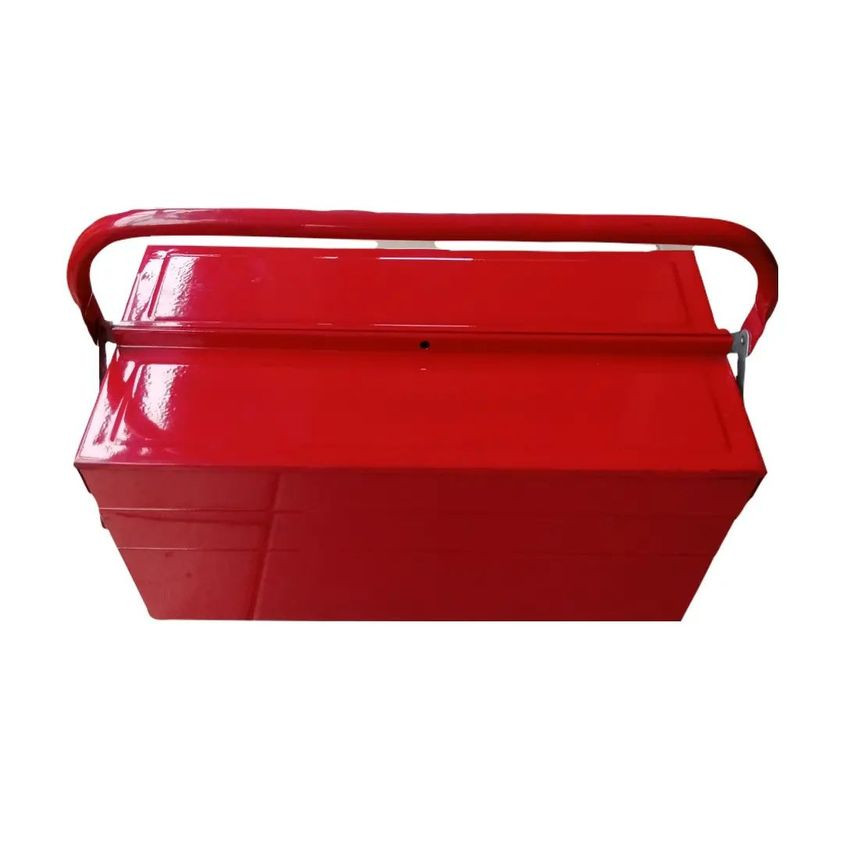 Red Metal 5 Tray Cantilever Empty ToolBox