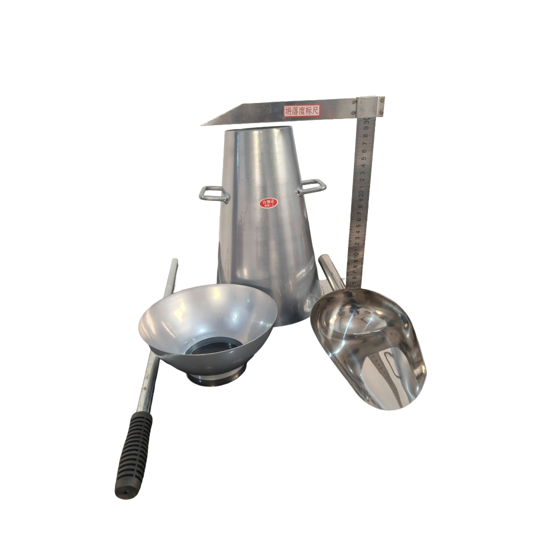 Stainless steel Concrete Slump Cone Apparatus Test Set